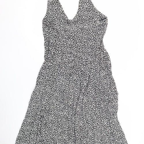 Warehouse Women's Black Halter Dress Size 12