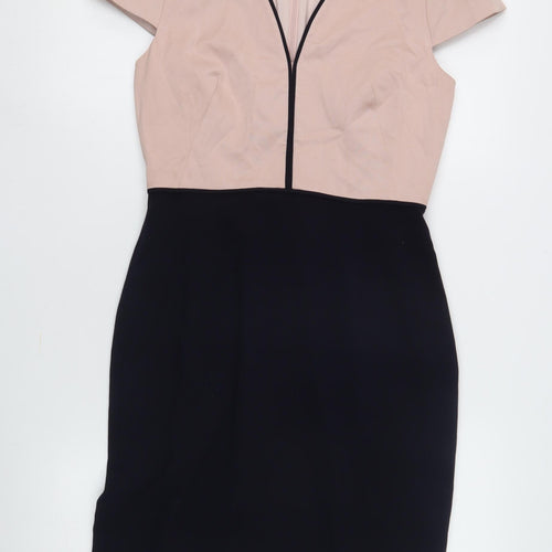 Hobbs Women's Multicoloured Sheath Dress, Size 10