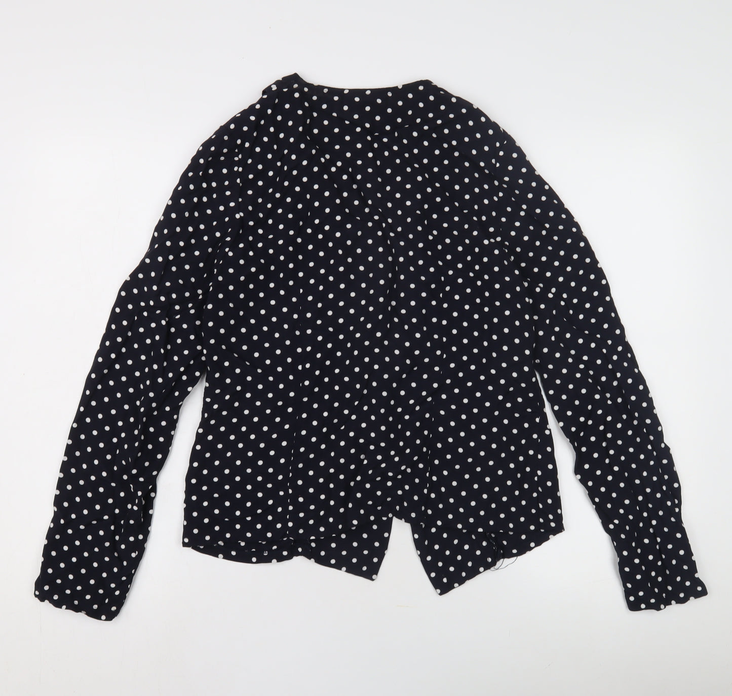 Wallis Women's Black Polka Dot Jacket - Size M
