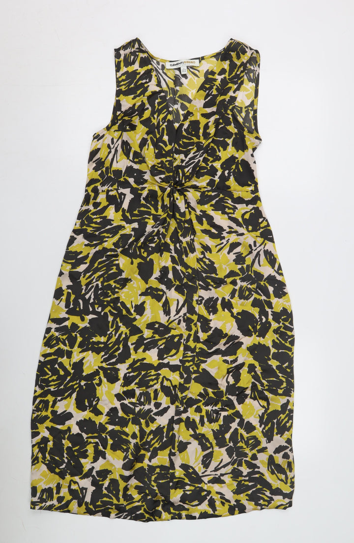 Clements Ribeiro Women's Multicoloured Shift Dress Size 10