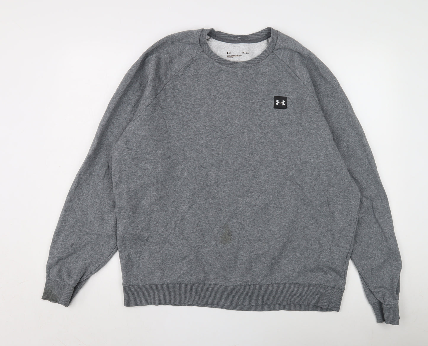 Under Armour Men's Grey Pullover Sweatshirt L
