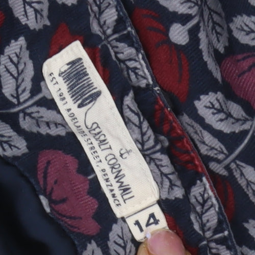 Seasalt Cornwall Women's Multicoloured Floral Skirt 14