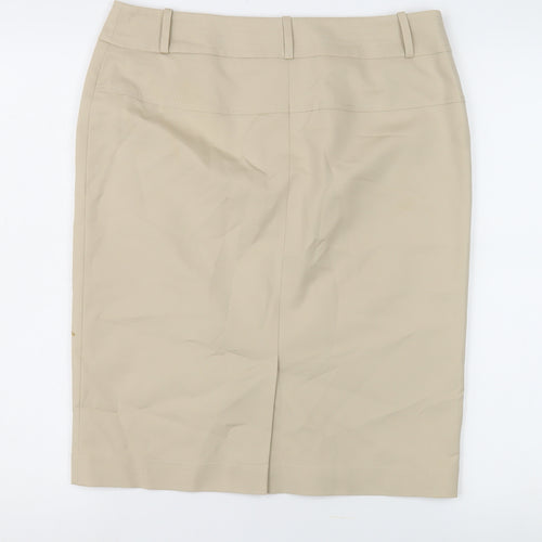Planet Women's Beige Pencil Skirt Size 10 Formal Elegant