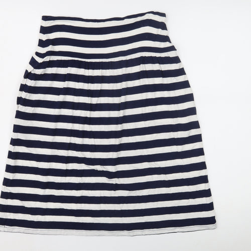 Joules Women's Blue Striped Skirt Size 10