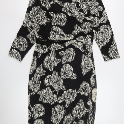 Precis Petite Women's Black Sheath Dress Size 10