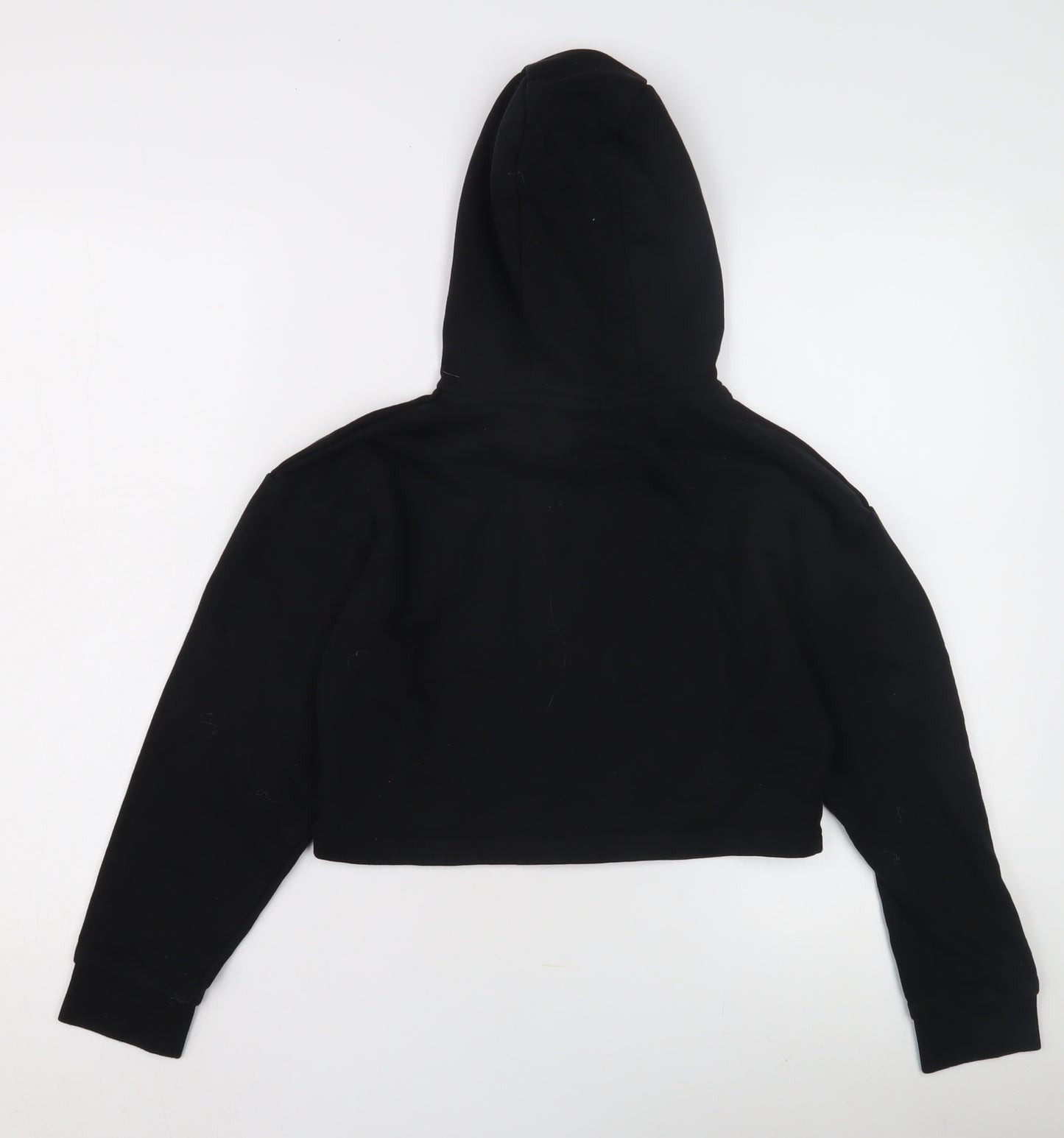 Elle Girls Black Hoodie Long Sleeve Casual Size 10-11