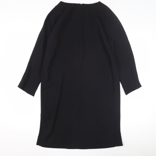 COS Women's Black Shift Dress Size S 3/4 Sleeve