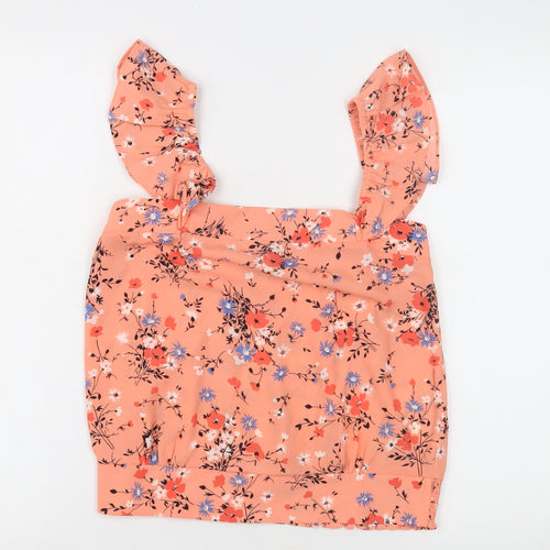 Oasis Women's Multicoloured Floral Camisole Blouse Size 10