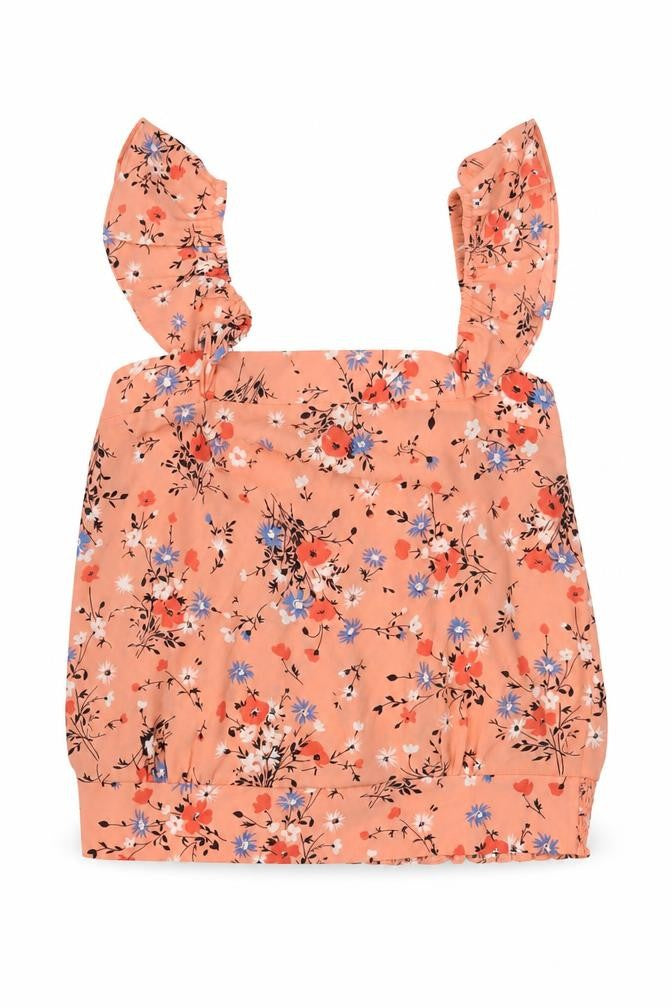 Front view of Oasis Women's Multicoloured Floral Camisole Blouse, size 10