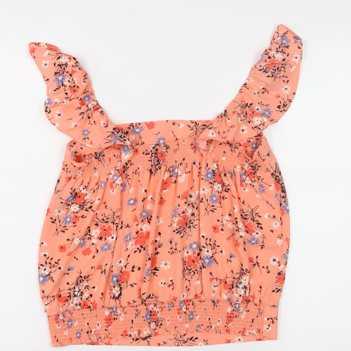 Oasis Women's Multicoloured Floral Camisole Blouse Size 10