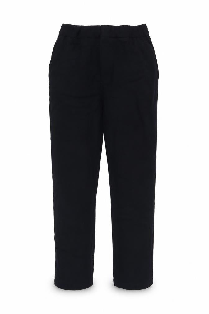 Front view of COS Women's Black Wool Trousers, size 4