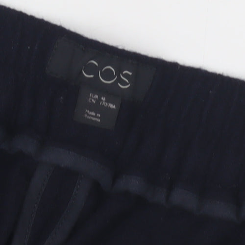 COS Women's Black Wool Trousers Size 4