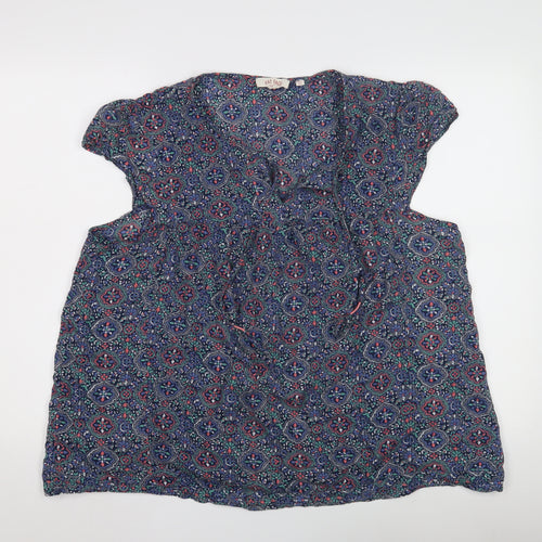 Fat Face Women's Multicoloured Top Size 18