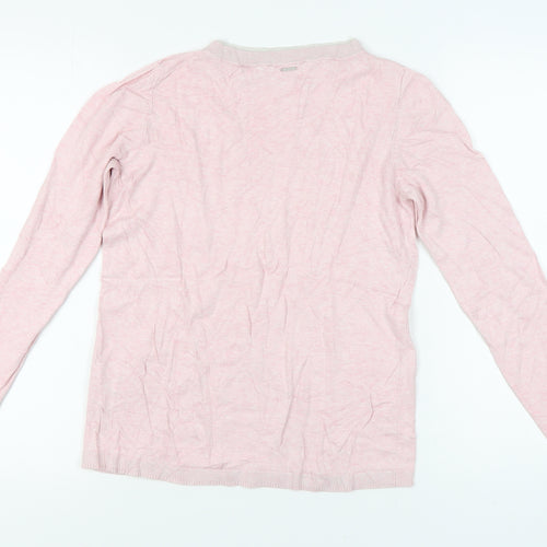 s.Oliver Women's Pink Pullover Jumper Size 10
