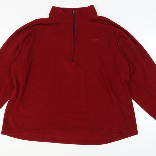 Champion Men's Red 2XL Pullover Fleece Sweatshirt