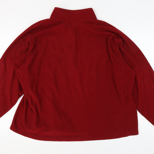 Champion Men's Red 2XL Pullover Fleece Sweatshirt