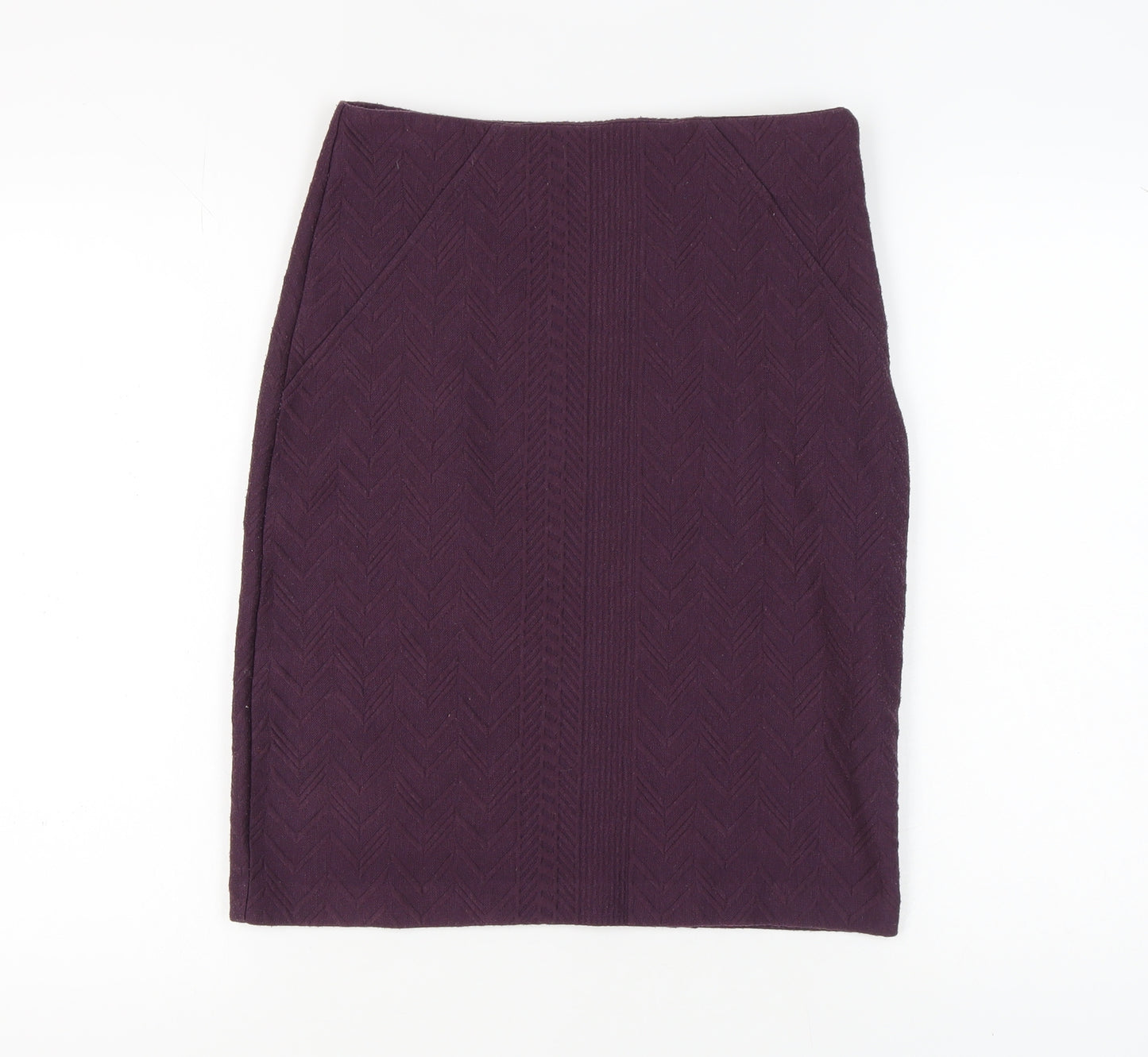 Noa Noa Women's Purple Pencil Skirt