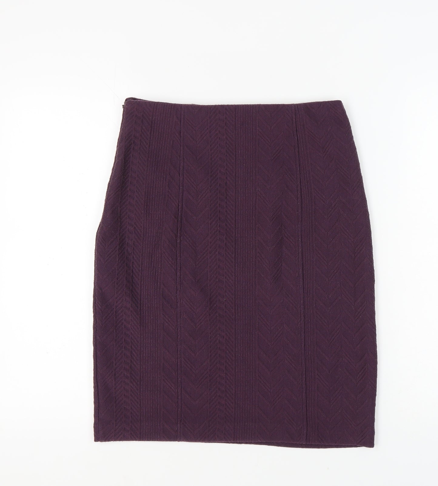 Noa Noa Women's Purple Pencil Skirt