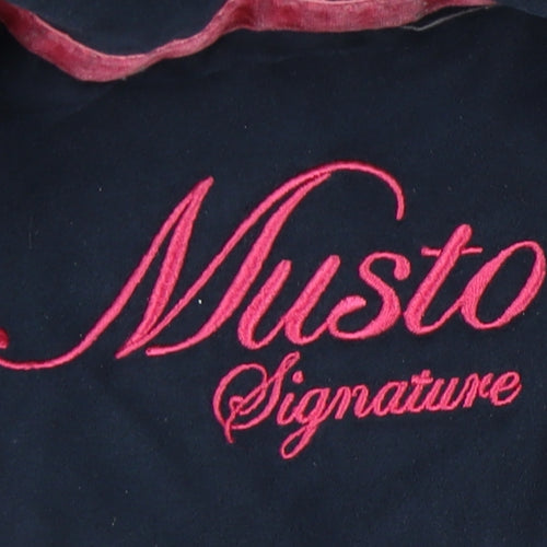 Musto Women's Blue Quilted Jacket Size 10