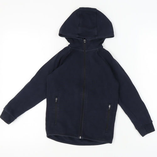 Next Boys Blue Full Zip Hoodie, 7 Years