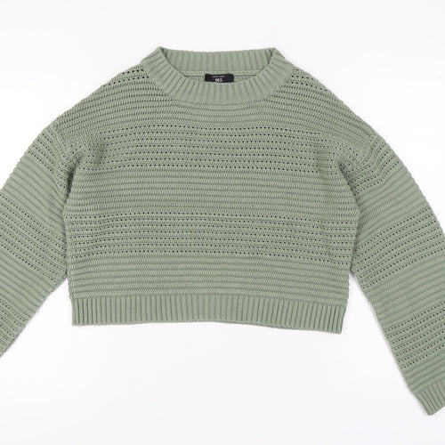 New Look Teens Green Pullover Jumper Size 14