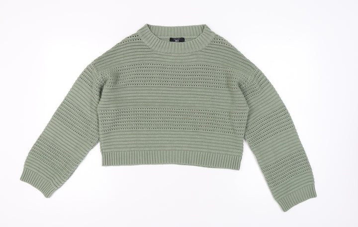 New Look Teens Green Pullover Jumper Size 14
