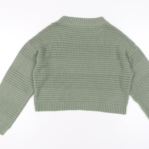New Look Teens Green Pullover Jumper Size 14