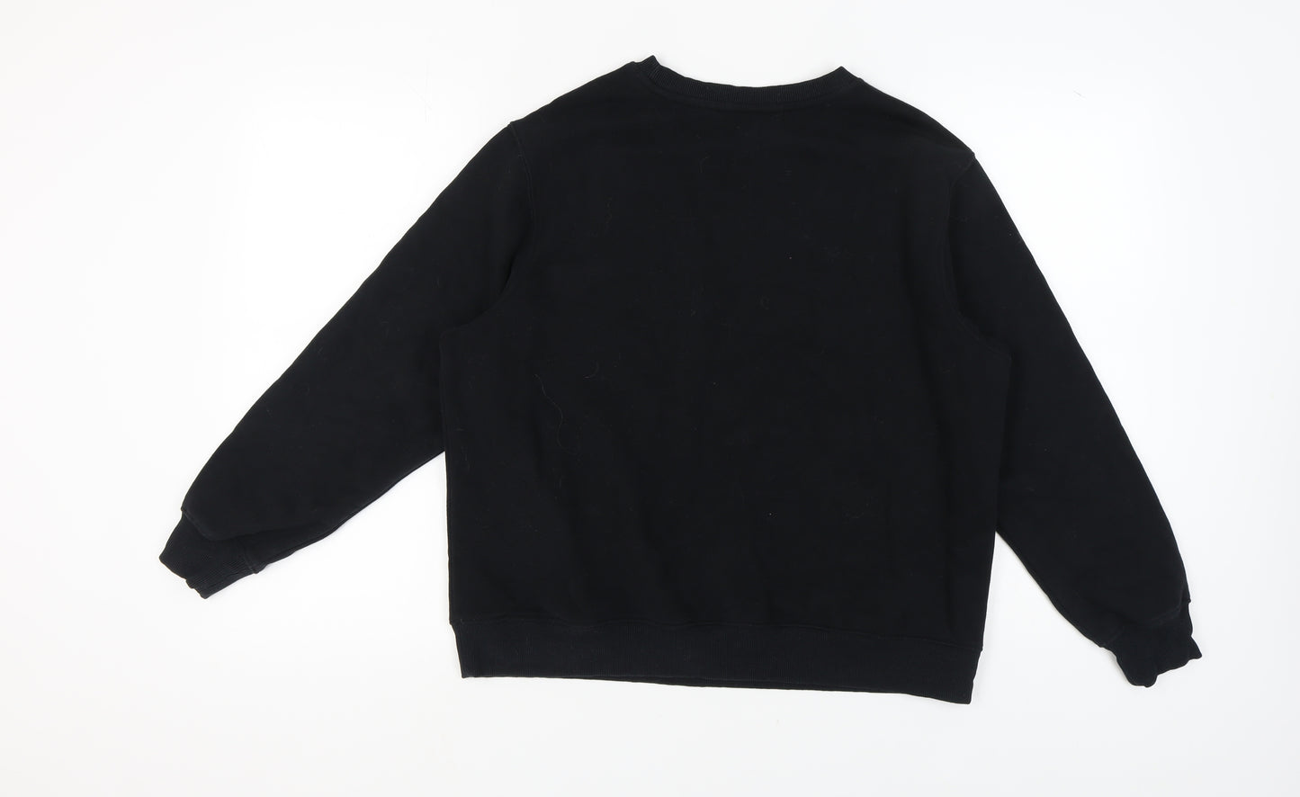 Marks and Spencer Women's Black Sequin Sweatshirt Size 14
