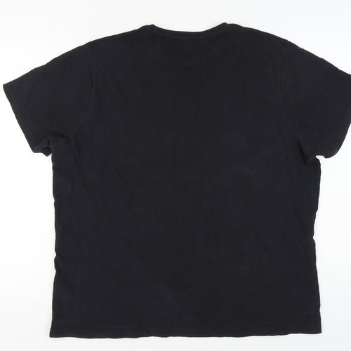 STH Shore Men's Black XL Retro Car Graphic T-Shirt