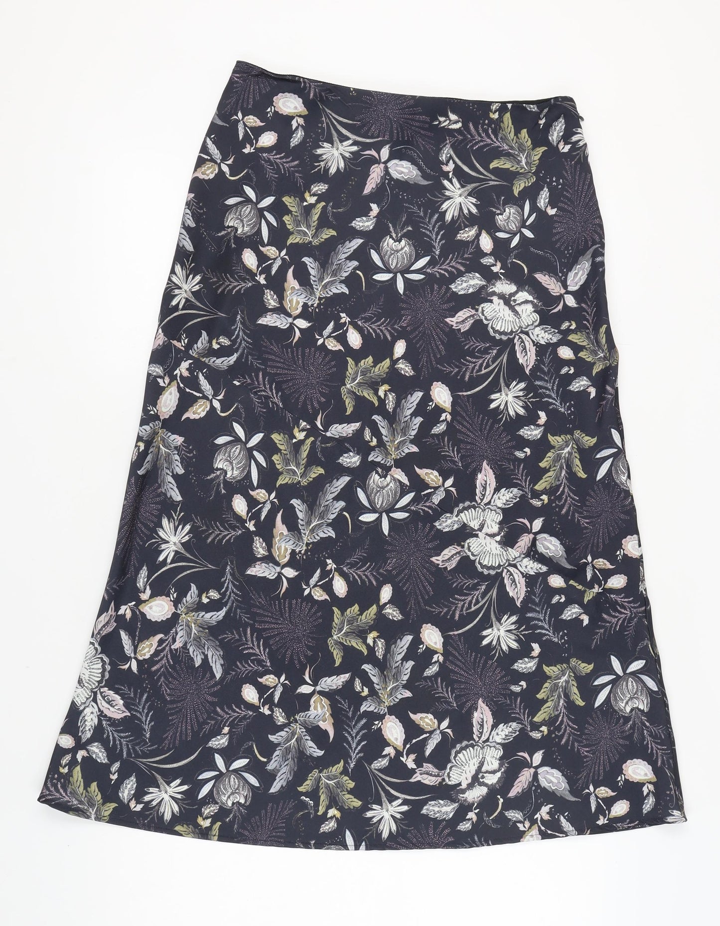 Next Women's Floral A-Line Midi Skirt Size 12
