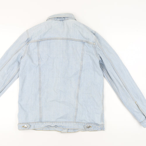 Miss Selfridge Women's Blue Denim Jacket Size 12