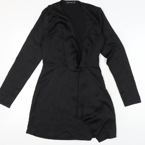 PrettyLittleThing Women's Black Dress Size 8
