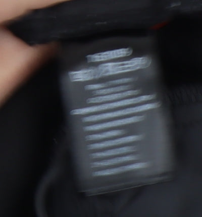 Monsoon Women's Black Linen Blend Straight Trousers Size 8