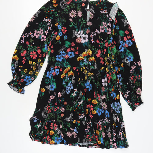 And/Or Women's Multicoloured Floral Dress Size 8