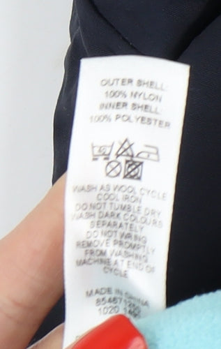 Maine New England Women's Blue Hooded Jacket Size 12