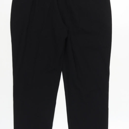 Marks and Spencer Black Womens Trousers Size 12