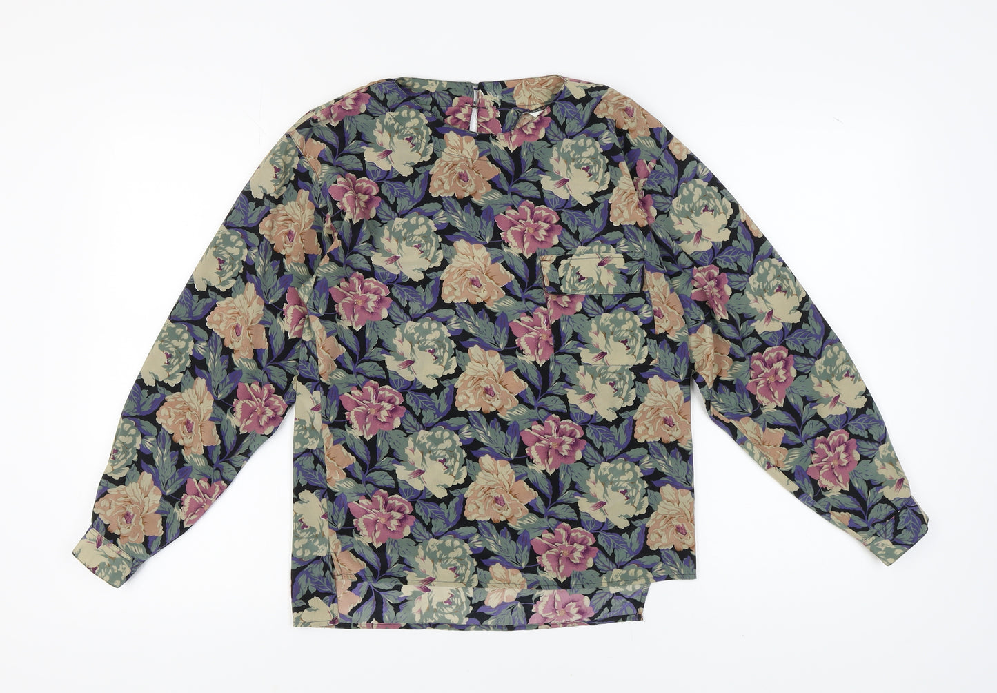 Next Women's Multicoloured Floral Long Sleeve Shirt