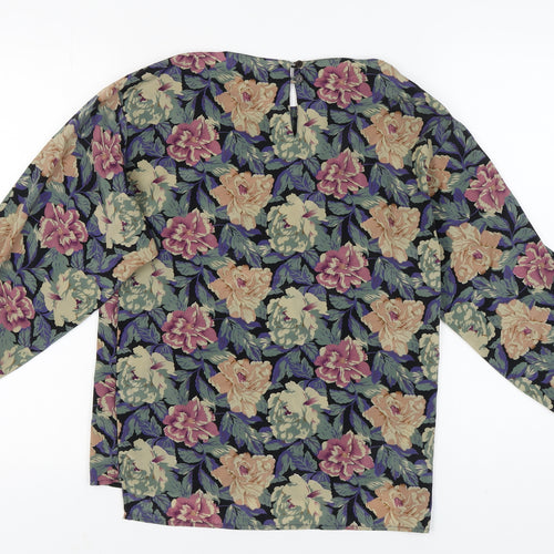 Next Women's Multicoloured Floral Long Sleeve Shirt