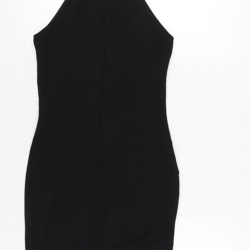 River Island Women's Black High Neck Dress Size 10