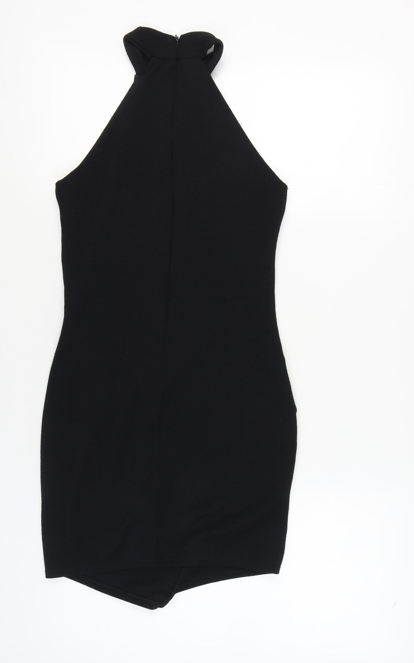River Island Women's Black High Neck Dress Size 10