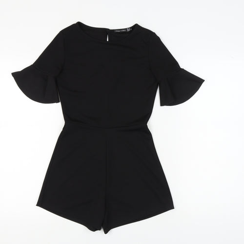 I Saw It First Women's Black Playsuit - Size 6