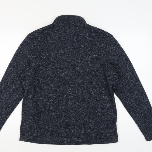 Kensington Eastside Men's Blue Henley Sweatshirt L