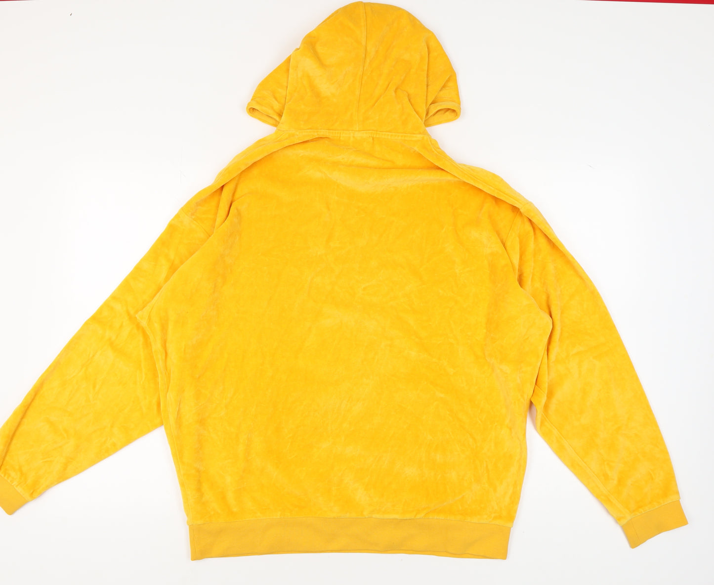 ASOS Yellow Unisex Pullover Hoodie L Casual Stylish