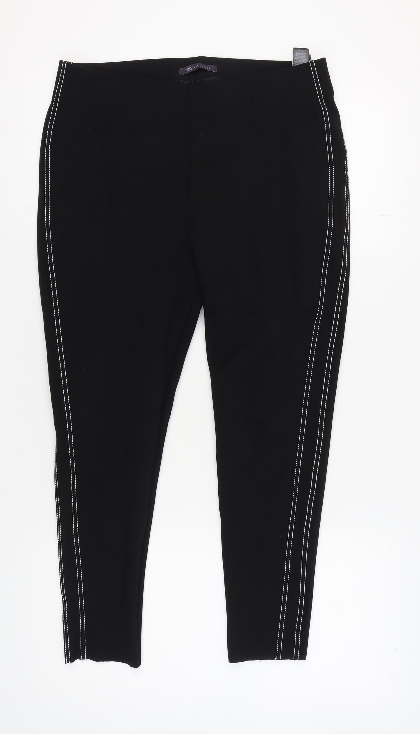 Marks and Spencer Women's Black Leggings Size 16