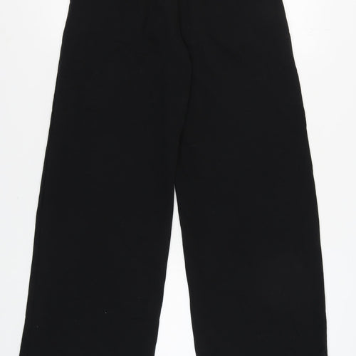 Stradivarius Women's Black Sweatpants, M, Elastic Waist, Knit