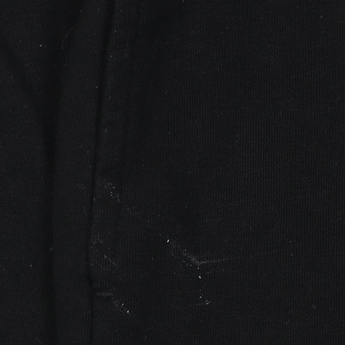 Stradivarius Women's Black Sweatpants, M, Elastic Waist, Knit