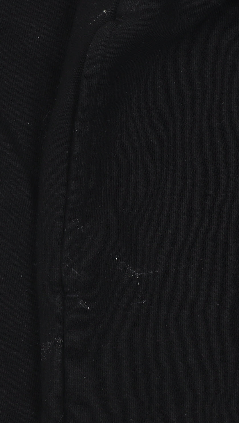 Stradivarius Women's Black Sweatpants, M, Elastic Waist, Knit