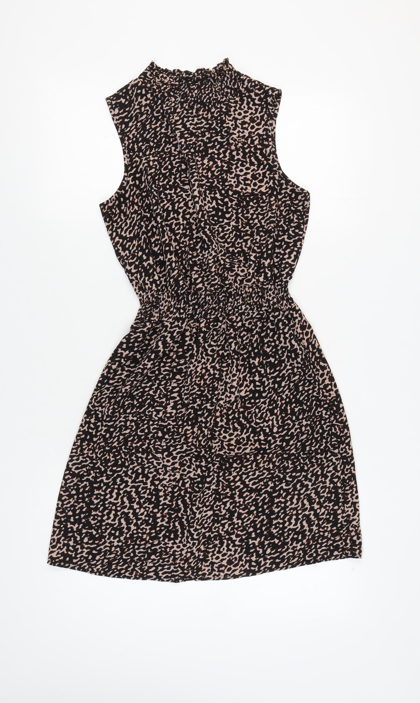 New Look Women's Animal Print Shift Dress, UK 8
