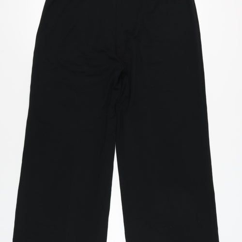 Marks and Spencer Women's Black Wide-Leg Trousers