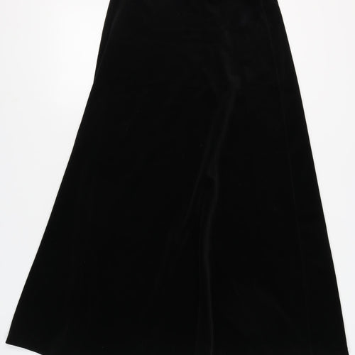 Butte Knit Women's Black A-Line Skirt, Size 14